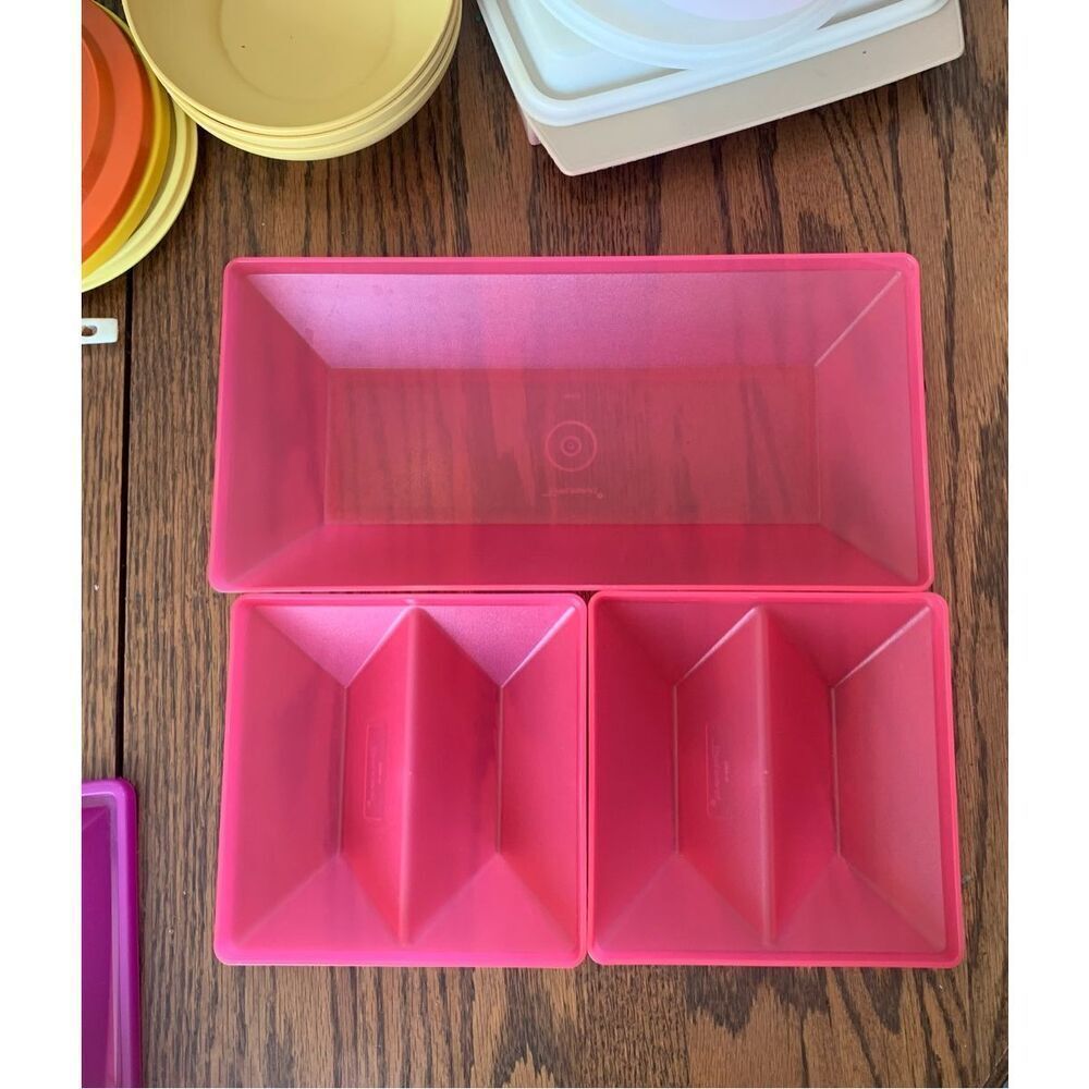 Retro Tupperware Storage Containers - Picture 2 of 5